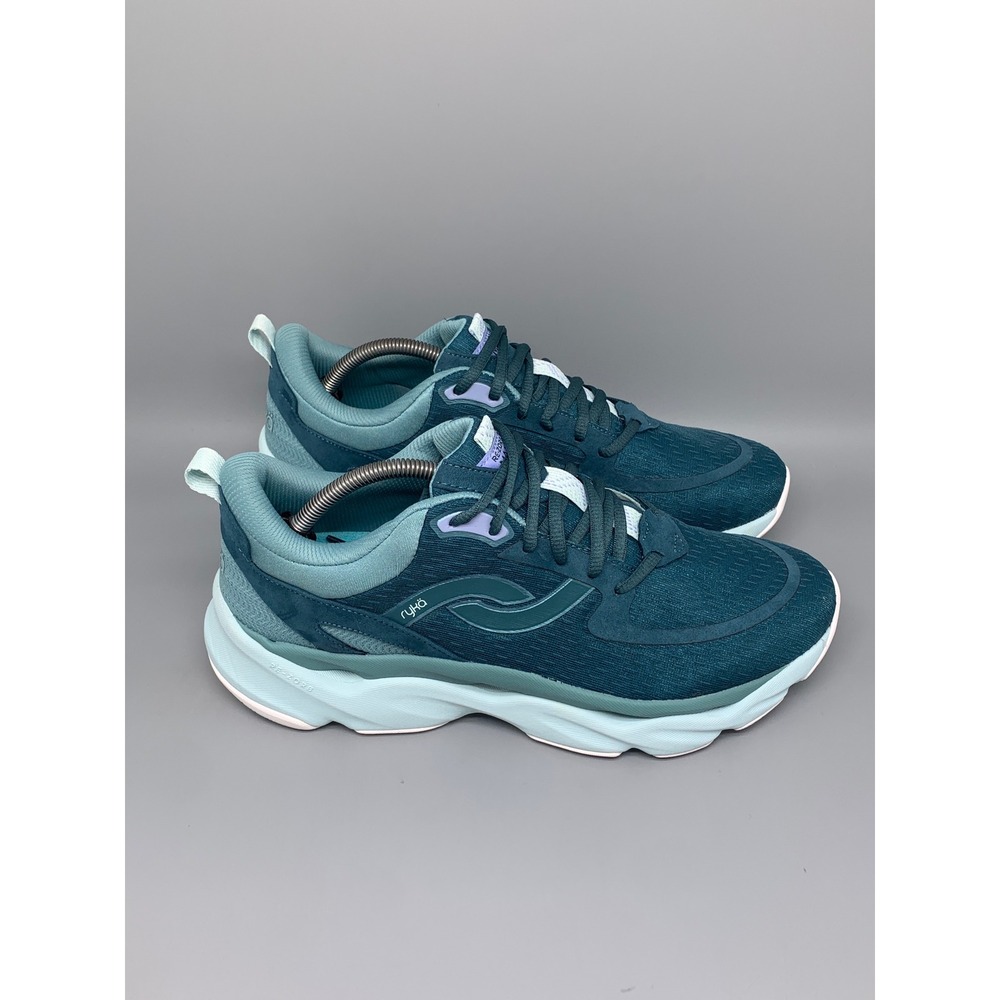 Ryka Re-Zorb Max Teal Blue Walking Running Shoes G8116M1400 Women's Sz 12 NEW